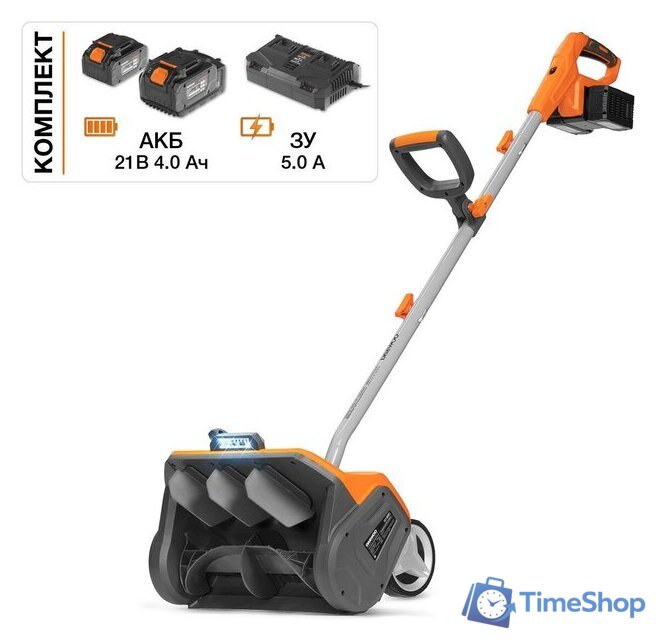 Снегоуборщик Daewoo Power DAST 4242Li Set (с 2-мя АКБ) - Изображение №1 — Интернет-магазин Time-Shop