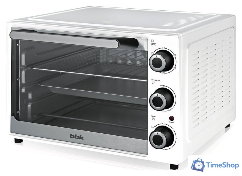 Мини-печь BBK OE3811M (белый) - Изображение №1 — Интернет-магазин Time-Shop