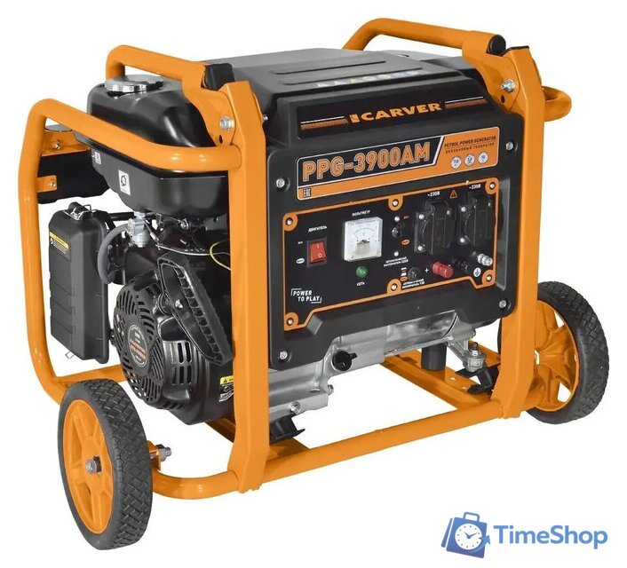 Бензиновый генератор Carver PPG-3900АM - Изображение №1 — Интернет-магазин Time-Shop