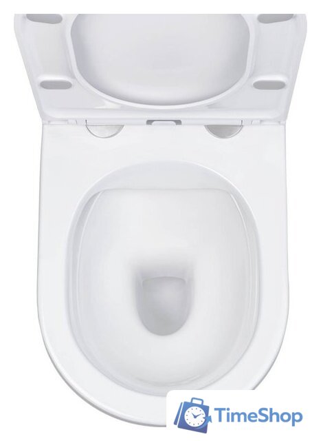 Унитаз подвесной Roxen Antares в комплекте с инсталляцией StounFix Dual Fresh 6 в 1 569295 (кнопка: белый глянец) - Изображение №8 — Интернет-магазин Time-Shop