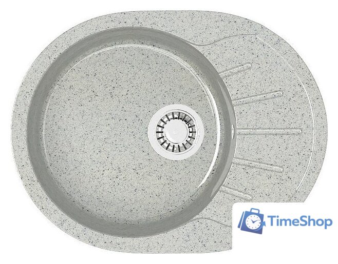 Кухонная мойка MARRBAXX Карельский камень модель 10/Q10 F010Q010 (серый/светло-серый) - Изображение №1 — Интернет-магазин Time-Shop