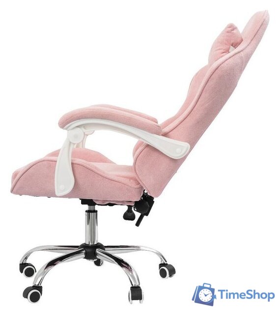Игровое (геймерское) кресло Calviano Asti Ultimato (pink fabric) - Изображение №3 — Интернет-магазин Time-Shop