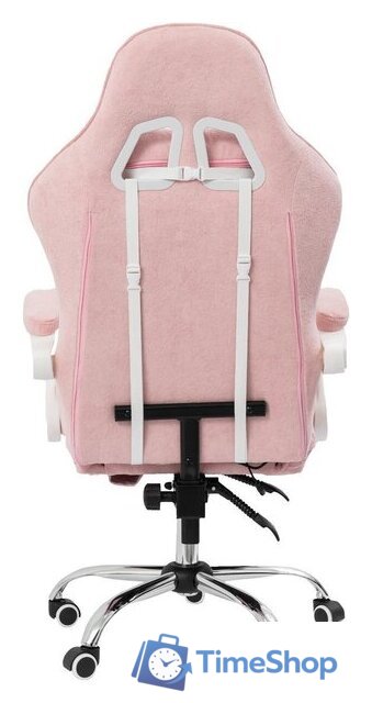 Игровое (геймерское) кресло Calviano Asti Ultimato (pink fabric) - Изображение №5 — Интернет-магазин Time-Shop