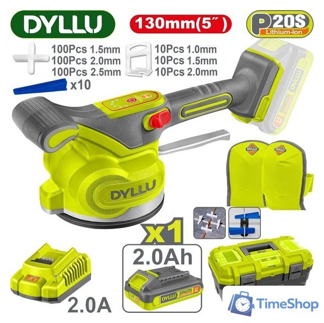 Стеклодомкрат (присоска для стекла и плитки) Dyllu DTTVM1D128 - Изображение №1 — Интернет-магазин Time-Shop