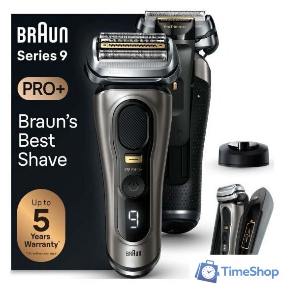 Электробритва Braun Series 9 Pro+ 9525S - Изображение №1 — Интернет-магазин Time-Shop