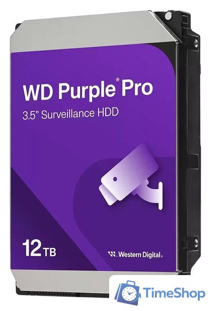 Жесткий диск WD Purple Pro 12TB WD122PURP - Изображение №1 — Интернет-магазин Time-Shop
