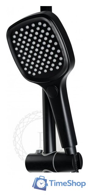 Душевая система  Filarete Retta FL2030 (черный матовый) - Изображение №5 — Интернет-магазин Time-Shop