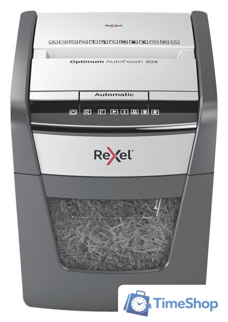 Шредер Rexel Optimum AutoFeed+ 50X - Изображение №1 — Интернет-магазин Time-Shop