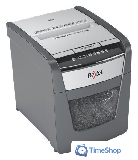 Шредер Rexel Optimum AutoFeed+ 50X - Изображение №3 — Интернет-магазин Time-Shop