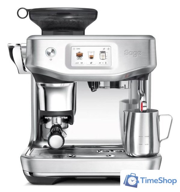 Рожковая кофеварка Sage the Barista Touch Impress SES881BSS - Изображение №1 — Интернет-магазин Time-Shop