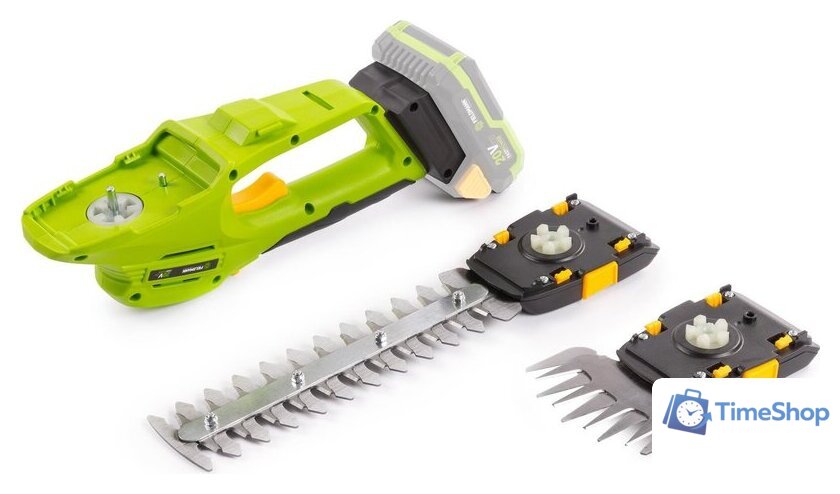 Кусторез + ножницы Fieldmann FZN 70101-0 (без АКБ) - Изображение №8 — Интернет-магазин Time-Shop