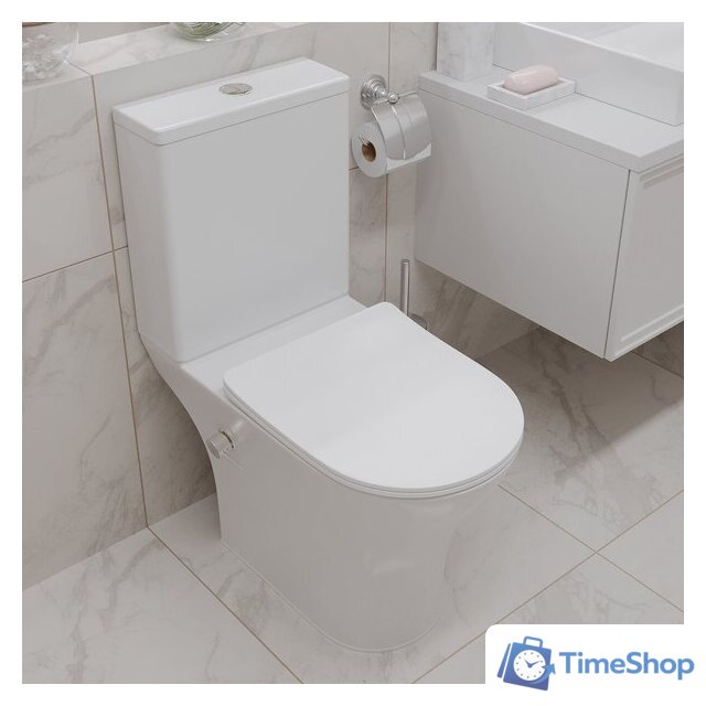 Унитаз напольный Roxen Urban Tornado Bidet 600190-01X - Изображение №2 — Интернет-магазин Time-Shop