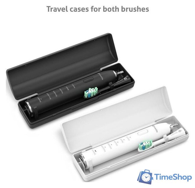 Комплект зубных щеток TrueLife SonicBrush Clean30 Duo - Изображение №7 — Интернет-магазин Time-Shop