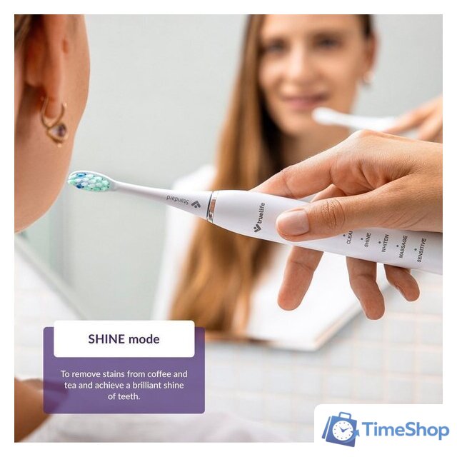 Комплект зубных щеток TrueLife SonicBrush Clean30 Duo - Изображение №6 — Интернет-магазин Time-Shop