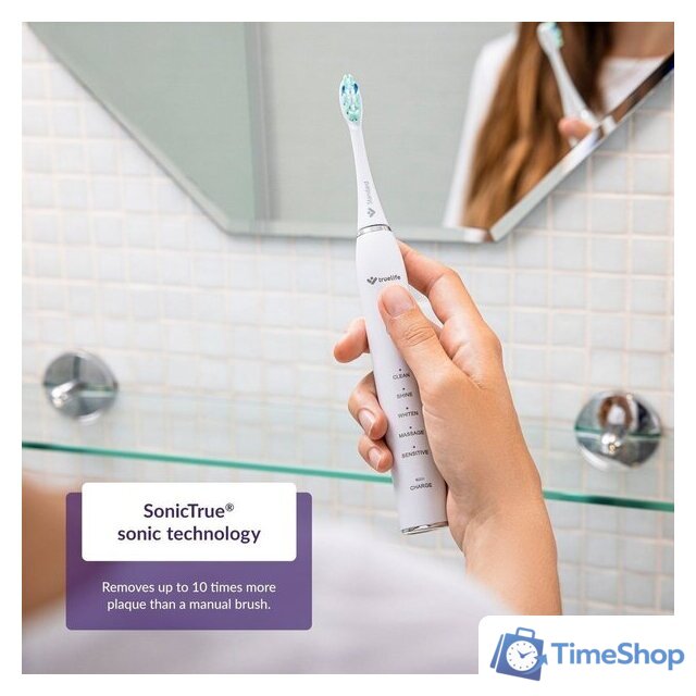 Комплект зубных щеток TrueLife SonicBrush Clean30 Duo - Изображение №3 — Интернет-магазин Time-Shop