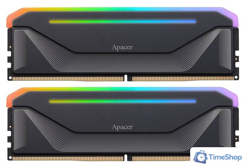 Оперативная память Apacer NOX RGB 2x32ГБ DDR5 6400 МГц AH5U64G64C552NBAA-2 - Изображение №1 — Интернет-магазин Time-Shop
