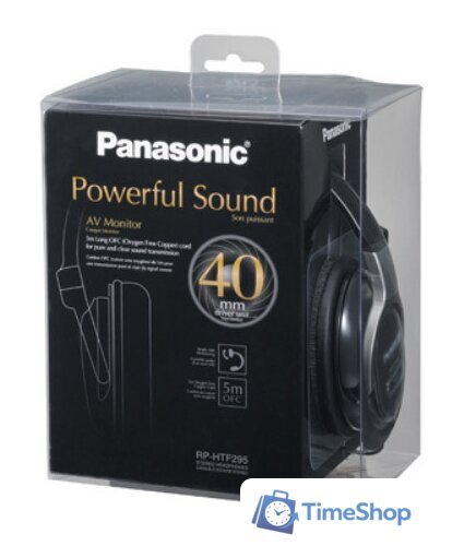 Наушники Panasonic RP-HTF295 - Изображение №6 — Интернет-магазин Time-Shop