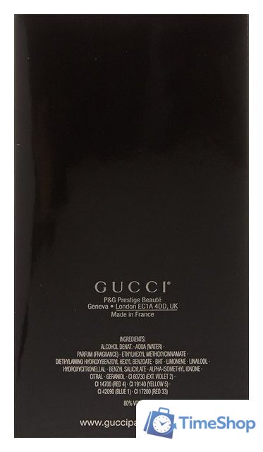 Туалетная вода Gucci Guilty Pour Homme EdT (90 мл) - Изображение №3 — Интернет-магазин Time-Shop