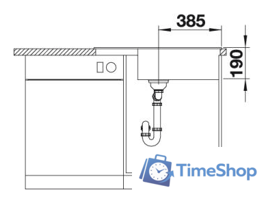 Кухонная мойка Blanco ZIA XL 6 S Compact (темная скала) - Изображение №4 — Интернет-магазин Time-Shop