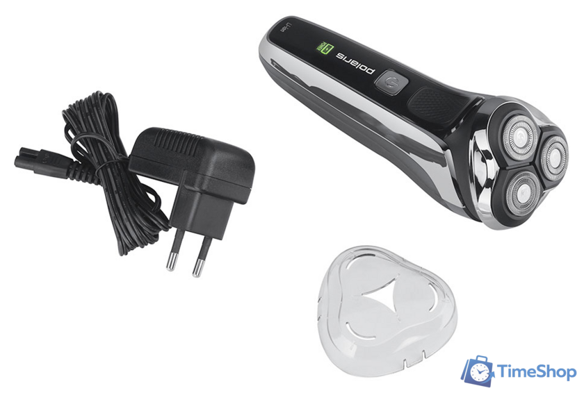 Электробритва Polaris PMR 0305R wet&dry PRO 5 Blades - Изображение №10 — Интернет-магазин Time-Shop