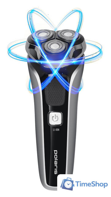 Электробритва Polaris PMR 0305R wet&dry PRO 5 Blades - Изображение №2 — Интернет-магазин Time-Shop