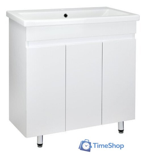  Doratiz Тумба под умывальник Doratiz Аква 80 9911.196 (белый) - Изображение №1 — Интернет-магазин Time-Shop