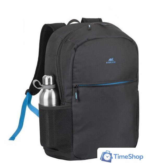 Городской рюкзак Rivacase 8069 (черный) - Изображение №11 — Интернет-магазин Time-Shop