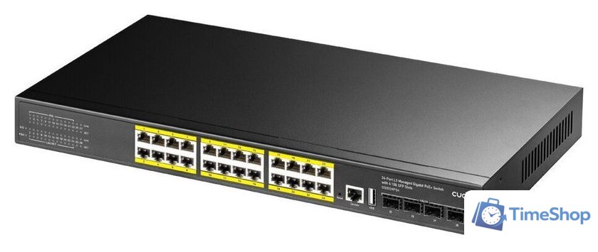 Управляемый коммутатор 3-го уровня Cudy GS5024PS4 1.0 - Изображение №2 — Интернет-магазин Time-Shop