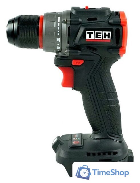 Дрель-шуруповерт TEH TDBL420-2B (с 2-мя АКБ, кейс) - Изображение №2 — Интернет-магазин Time-Shop