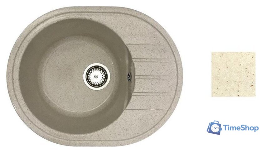 Кухонная мойка БелЭворс New Lux R (бежевый) - Изображение №1 — Интернет-магазин Time-Shop