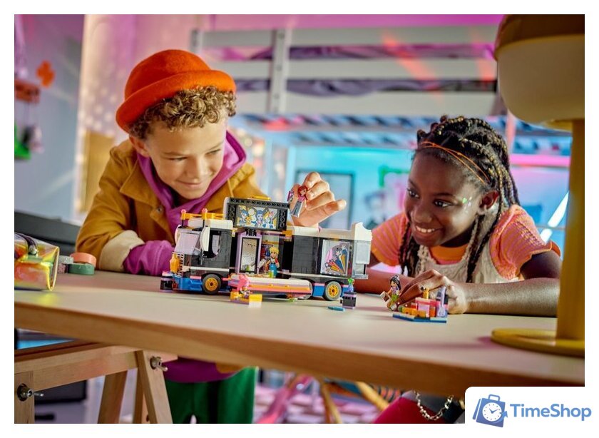 Конструктор LEGO Friends 42619 Автобус для туров поп-звезд - Изображение №10 — Интернет-магазин Time-Shop