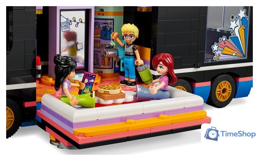 Конструктор LEGO Friends 42619 Автобус для туров поп-звезд - Изображение №9 — Интернет-магазин Time-Shop