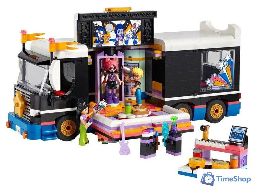 Конструктор LEGO Friends 42619 Автобус для туров поп-звезд - Изображение №4 — Интернет-магазин Time-Shop