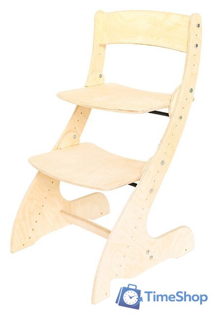 Растущий стул Друг Кузя Растущий Павлин (без покраски) - Изображение №1 — Интернет-магазин Time-Shop