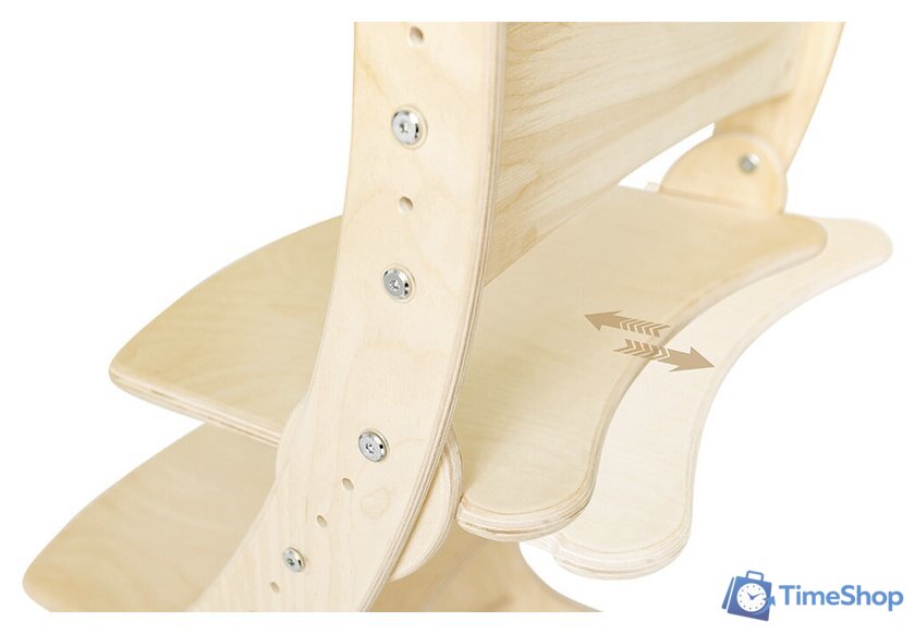 Растущий стул Друг Кузя Растущий Павлин (без покраски) - Изображение №6 — Интернет-магазин Time-Shop