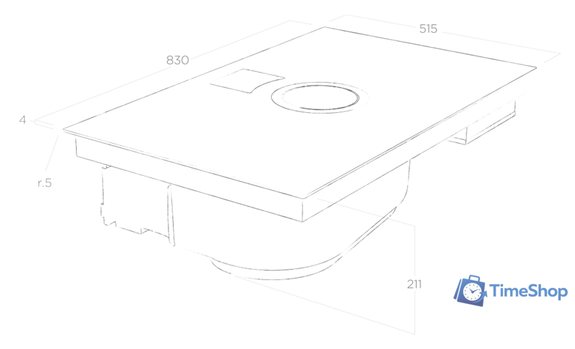 Варочная панель Elica NikolaTesla Switch BL/F/83 (*) - Изображение №5 — Интернет-магазин Time-Shop