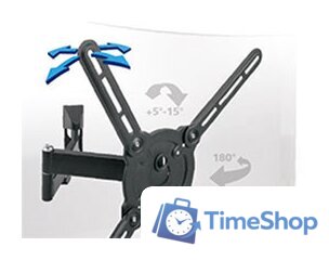 Кронштейн для телевизора Kromax ATLANTIS-15 (серый) - Изображение №2 — Интернет-магазин Time-Shop