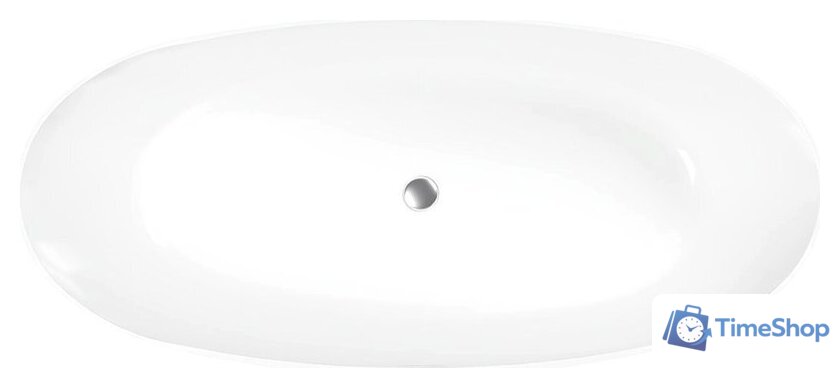 Ванна Belux Осло ОС-1700 (18, белый матовый/Solid Surface) - Изображение №1 — Интернет-магазин Time-Shop