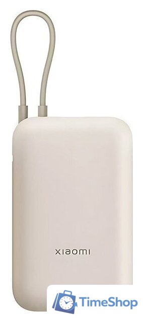 Внешний аккумулятор Xiaomi Power Bank P15ZM 10000mAh (бежевый, международная версия) - Изображение №1 — Интернет-магазин Time-Shop