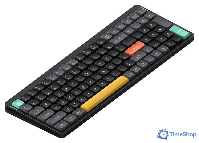 Клавиатура NuPhy Air96 V2 Basalt Black (NuPhy Low Profile Cowberry) - Изображение №1 — Интернет-магазин Time-Shop