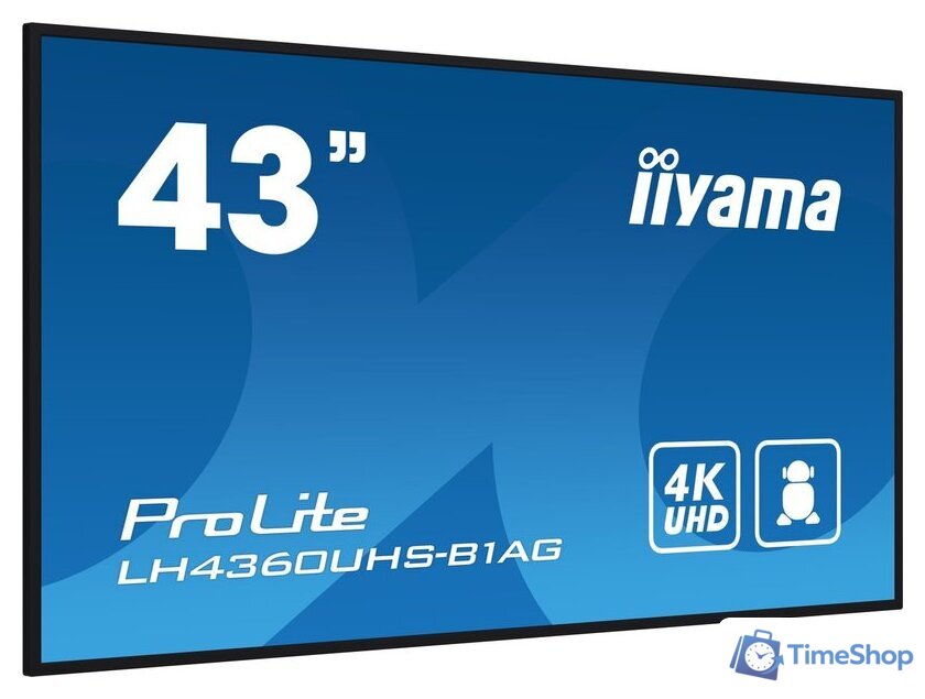 Информационная панель iiyama ProLite LH4360UHS-B1AG - Изображение №3 — Интернет-магазин Time-Shop