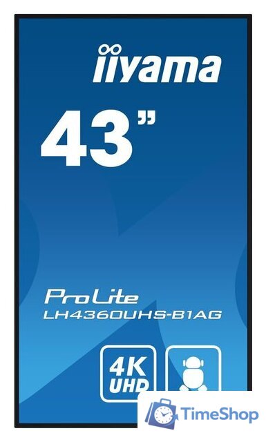 Информационная панель iiyama ProLite LH4360UHS-B1AG - Изображение №2 — Интернет-магазин Time-Shop