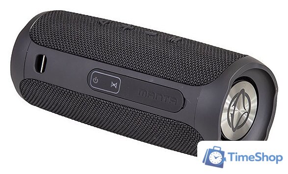 Беспроводная колонка Manta SPK130GO (черный) - Изображение №1 — Интернет-магазин Time-Shop
