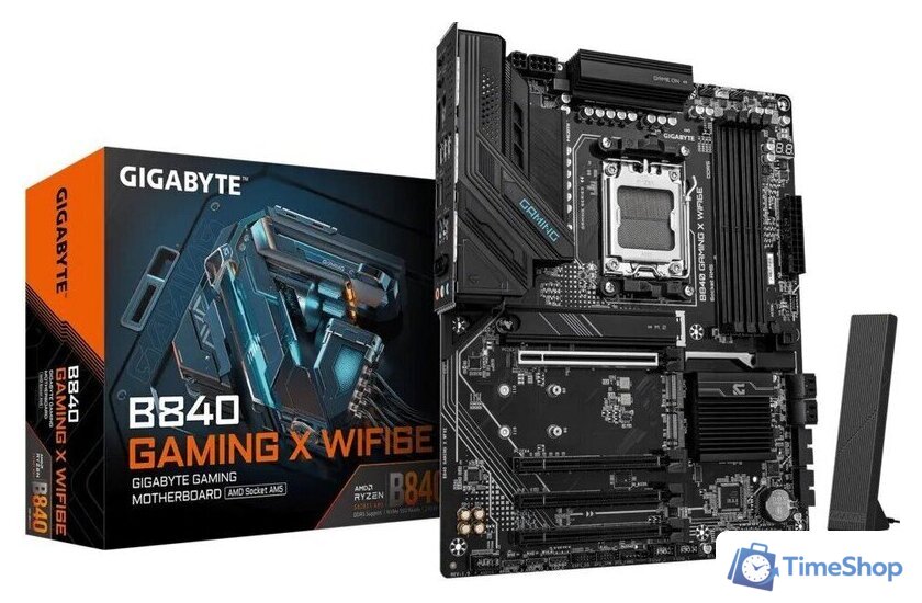 Материнская плата Gigabyte B840 Gaming X WiFi6E - Изображение №4 — Интернет-магазин Time-Shop