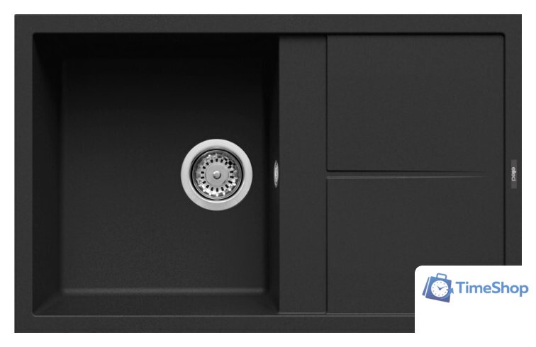 Кухонная мойка Elleci Unico 300 Black K86 LKU30086 - Изображение №1 — Интернет-магазин Time-Shop