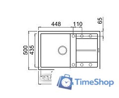 Кухонная мойка Elleci Unico 300 Black K86 LKU30086 - Изображение №3 — Интернет-магазин Time-Shop