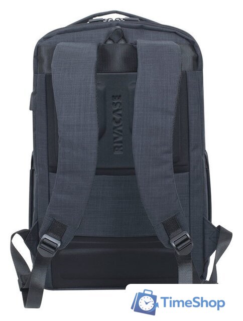 Городской рюкзак Rivacase 8365 (черный) - Изображение №2 — Интернет-магазин Time-Shop