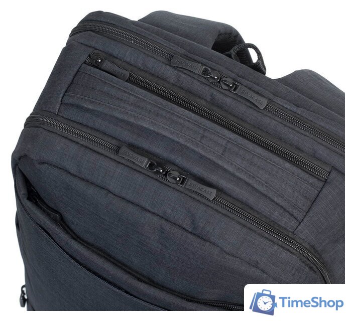 Городской рюкзак Rivacase 8365 (черный) - Изображение №3 — Интернет-магазин Time-Shop