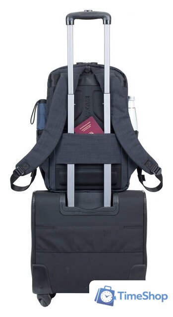 Городской рюкзак Rivacase 8365 (черный) - Изображение №13 — Интернет-магазин Time-Shop