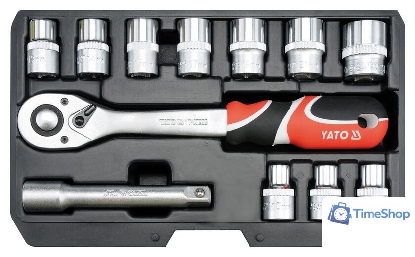 Универсальный набор инструментов Yato YT-38671 (12 предметов) - Изображение №1 — Интернет-магазин Time-Shop